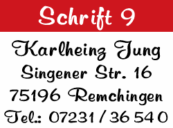 Schrift 9