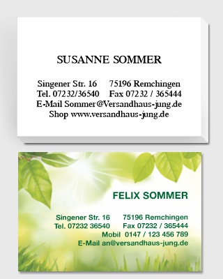 Visitenkarten