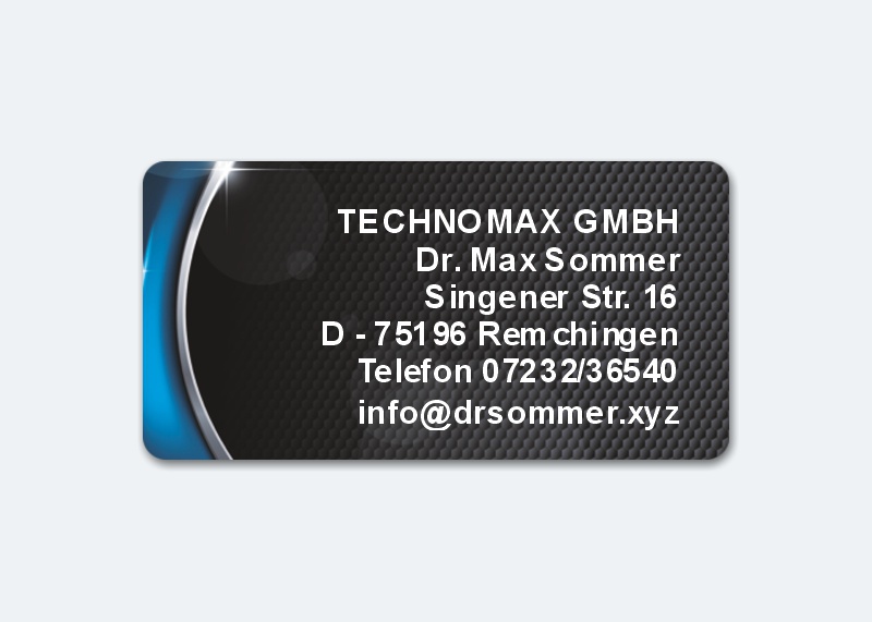 168 Adressaufkleber MAXI-Motiv Technik-Design