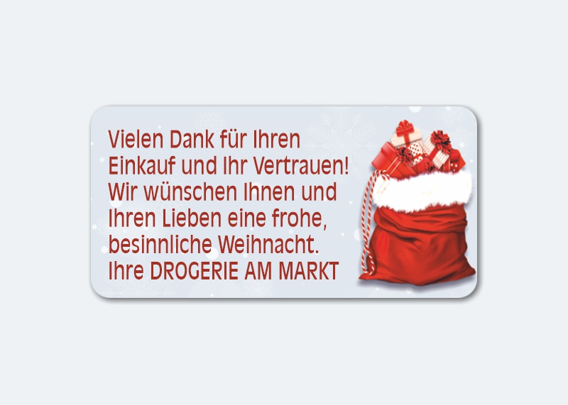 168 Adressaufkleber Motiv Weihnachten, Geschenke