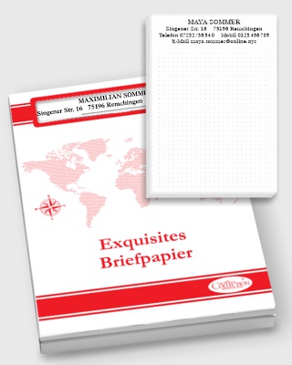 Briefpapier, Notizzettel, Schreibblöcke