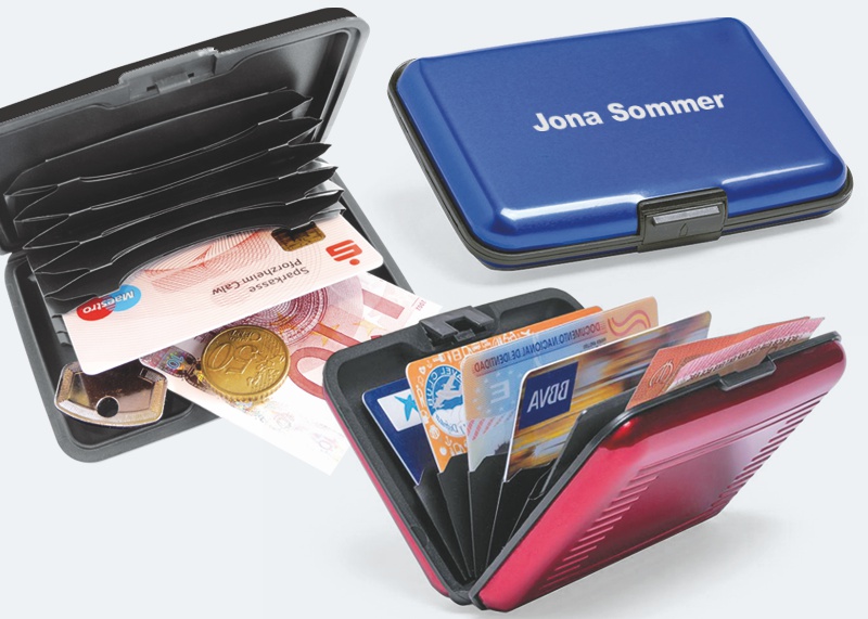 RFID-Aluminium-Karten-Etui
