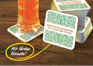 Untersetzer "Ranke" 100 Stück