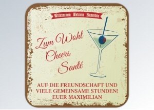 Untersetzer "Cocktail" 