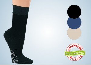 Superweiche Socken 3-er Pack schwarz|Gr. 43-46