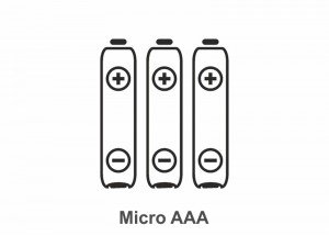 Batterie Typ Micro AAA, 3 Stück 