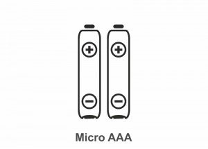 Batterie Typ Micro AAA, 2 Stück 