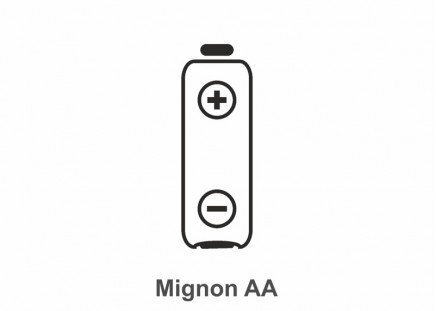 Batterie Typ Mignon AA, 1 Stück 