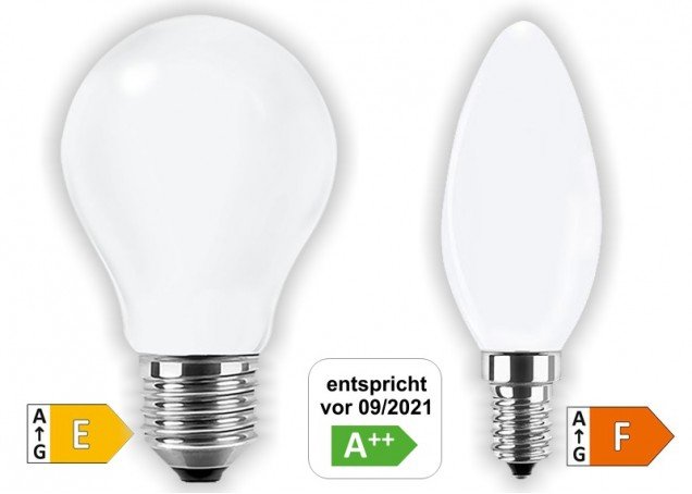 LED-Lampen matt 