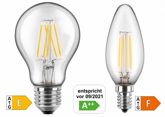 LED-Lampen klar 