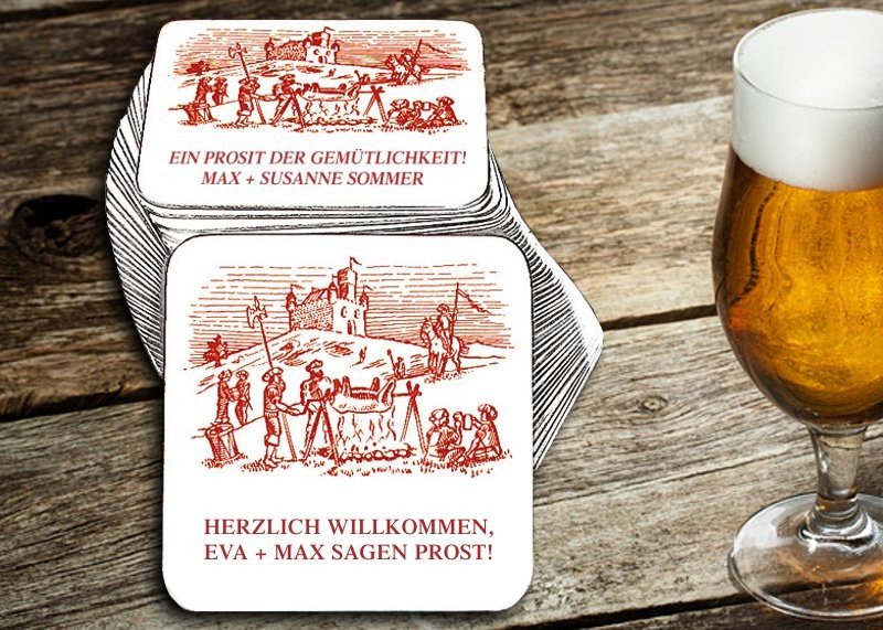 Untersetzer "Ritterfest" 