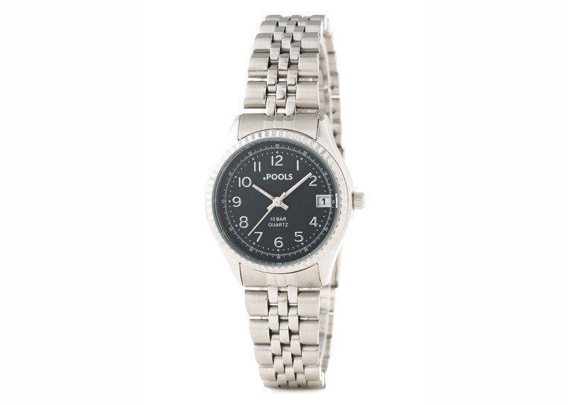 Damen-Armbanduhr Silber 