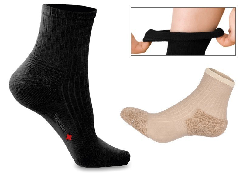 Gesundheits-Socken Beige, Gr. 39-42